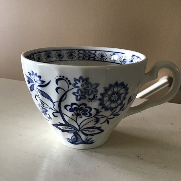 Vintage Johnson Brothers Nordic Blue Stoneware Coffee Tea Cup, England - Picture 4 of 4